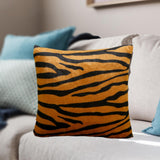 Maxbell 17x17inch Square Throw Pillow Cover Pillow Covers for Home Car Black Coffee
