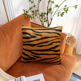 Maxbell 17x17inch Square Throw Pillow Cover Pillow Covers for Home Car Black Coffee