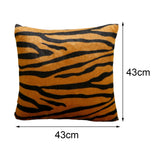 Maxbell 17x17inch Square Throw Pillow Cover Pillow Covers for Home Car Black Coffee