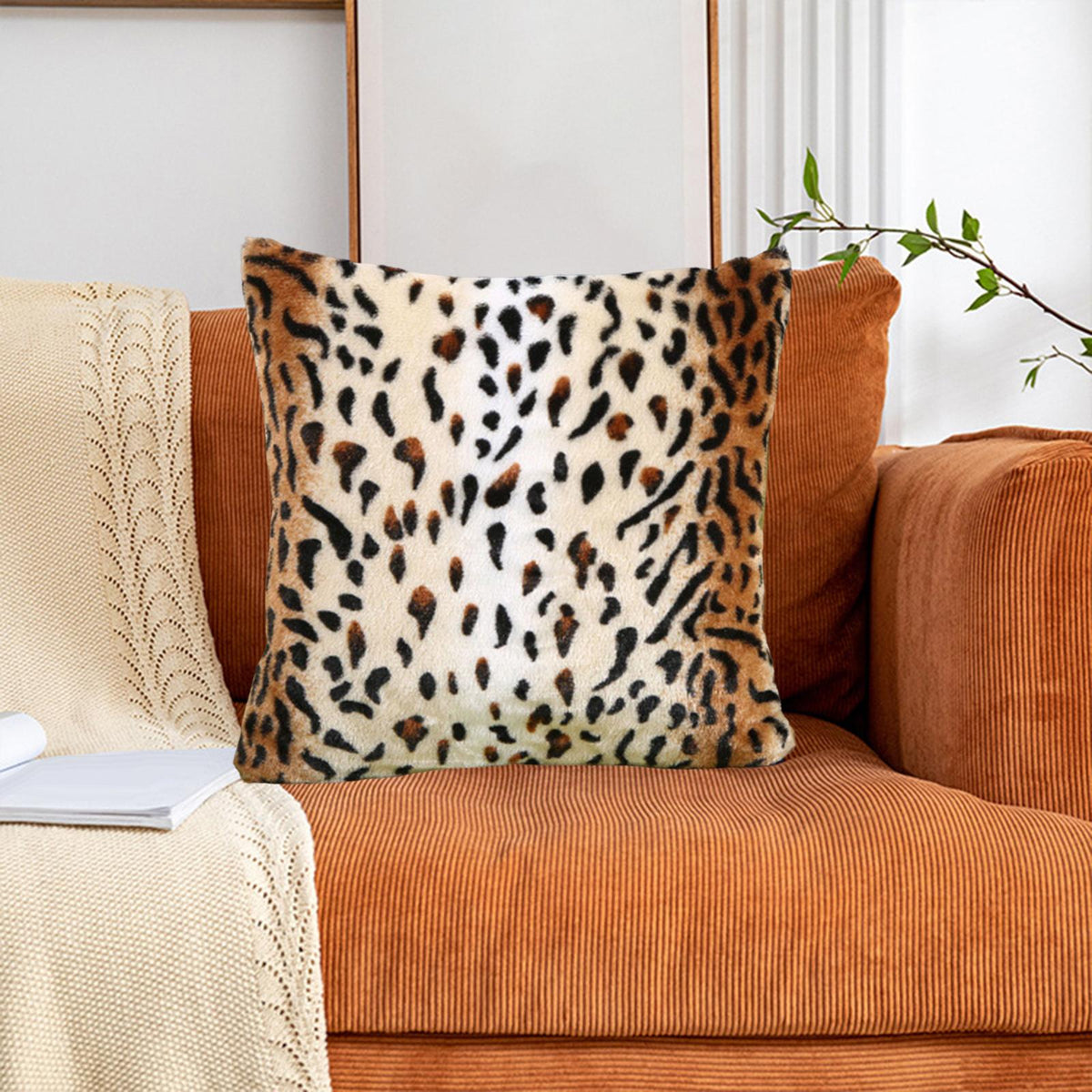 Maxbell 17x17inch Square Throw Pillow Cover Pillow Covers for Home Car Dots