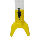 Maxbell Beer Dispenser Dual Action Easy to Clean Mimosa for Outdoor Cocktail Home Yellow