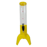 Maxbell Beer Dispenser Dual Action Easy to Clean Mimosa for Outdoor Cocktail Home Yellow