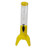 Maxbell Beer Dispenser Dual Action Easy to Clean Mimosa for Outdoor Cocktail Home Yellow