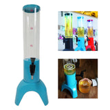 Maxbell Beer Dispenser Dual Action Easy to Clean Mimosa for Outdoor Cocktail Home Blue