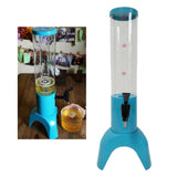 Maxbell Beer Dispenser Dual Action Easy to Clean Mimosa for Outdoor Cocktail Home Blue