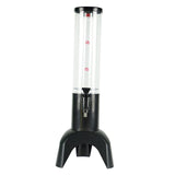 Maxbell Beer Dispenser Dual Action Easy to Clean Mimosa for Outdoor Cocktail Home Black with Freeze Tube