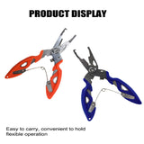 Maxbell 2 Pieces Fishing Pliers Fishing Accs Saltwater Resistant Tool Beak Jaw Black