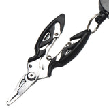 Maxbell 2 Pieces Fishing Pliers Fishing Accs Saltwater Resistant Tool Beak Jaw Black