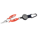 Maxbell 2 Pieces Fishing Pliers Fishing Accs Saltwater Resistant Tool Beak Jaw Orange