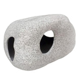 Maxbell Aquarium Decor Hidden Cavern Spawning Rock Cave Fish Tank Pond for Cichlid D