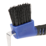 Maxbell Horse Hoof Pick Brush Equestrian Tool Grooming Soft Grip Blue
