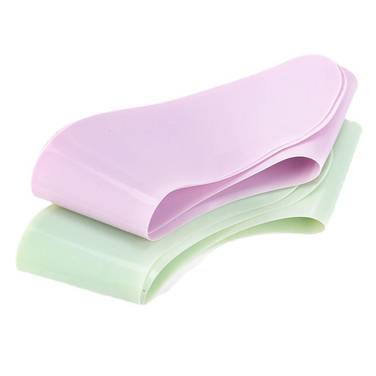 Maxbell Professional Hair Cutting Collar Silicone Neck Wrap for Hair Dyeing Purple
