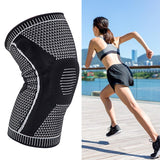 Maxbell Knee Pads Patella Pad Compression Knee Sleeve for Running Football Unisex Black XL