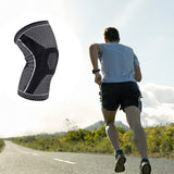 Maxbell Knee Pads Patella Pad Compression Knee Sleeve for Running Football Unisex Black XL