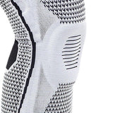 Maxbell Knee Pads Patella Pad Compression Knee Sleeve for Running Football Unisex Gray XL