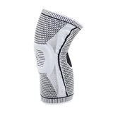 Maxbell Knee Pads Patella Pad Compression Knee Sleeve for Running Football Unisex Gray XL