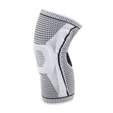 Maxbell Knee Pads Patella Pad Compression Knee Sleeve for Running Football Unisex Gray XL