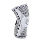 Maxbell Knee Pads Patella Pad Compression Knee Sleeve for Running Football Unisex Gray XL