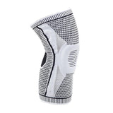 Maxbell Knee Pads Patella Pad Compression Knee Sleeve for Running Football Unisex Gray XL