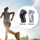 Maxbell Knee Pads Patella Pad Compression Knee Sleeve for Running Football Unisex Gray M