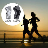 Maxbell Knee Pads Patella Pad Compression Knee Sleeve for Running Football Unisex Gray M