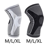 Maxbell Knee Pads Patella Pad Compression Knee Sleeve for Running Football Unisex Gray M