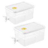 Maxbell Refrigerator Beverage Dispenser with Spigot Drink Dispenser for Home Bar S