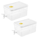 Maxbell Refrigerator Beverage Dispenser with Spigot Drink Dispenser for Home Bar S