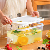 Maxbell Refrigerator Beverage Dispenser with Spigot Drink Dispenser for Home Bar S