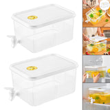 Maxbell Refrigerator Beverage Dispenser with Spigot Drink Dispenser for Home Bar S