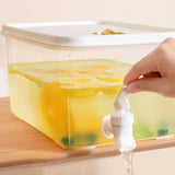 Maxbell Refrigerator Beverage Dispenser with Spigot Drink Dispenser for Home Bar S