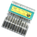 Maxbell 300Pcs Watch Band Spring Bars Replacement 8-27mm with Box Repair Tools