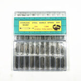 Maxbell 300Pcs Watch Band Spring Bars Replacement 8-27mm with Box Repair Tools