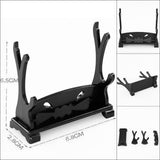 Maxbell Sword Stand Storage Support Holder for Short Sword Display  10 Sword Stand S
