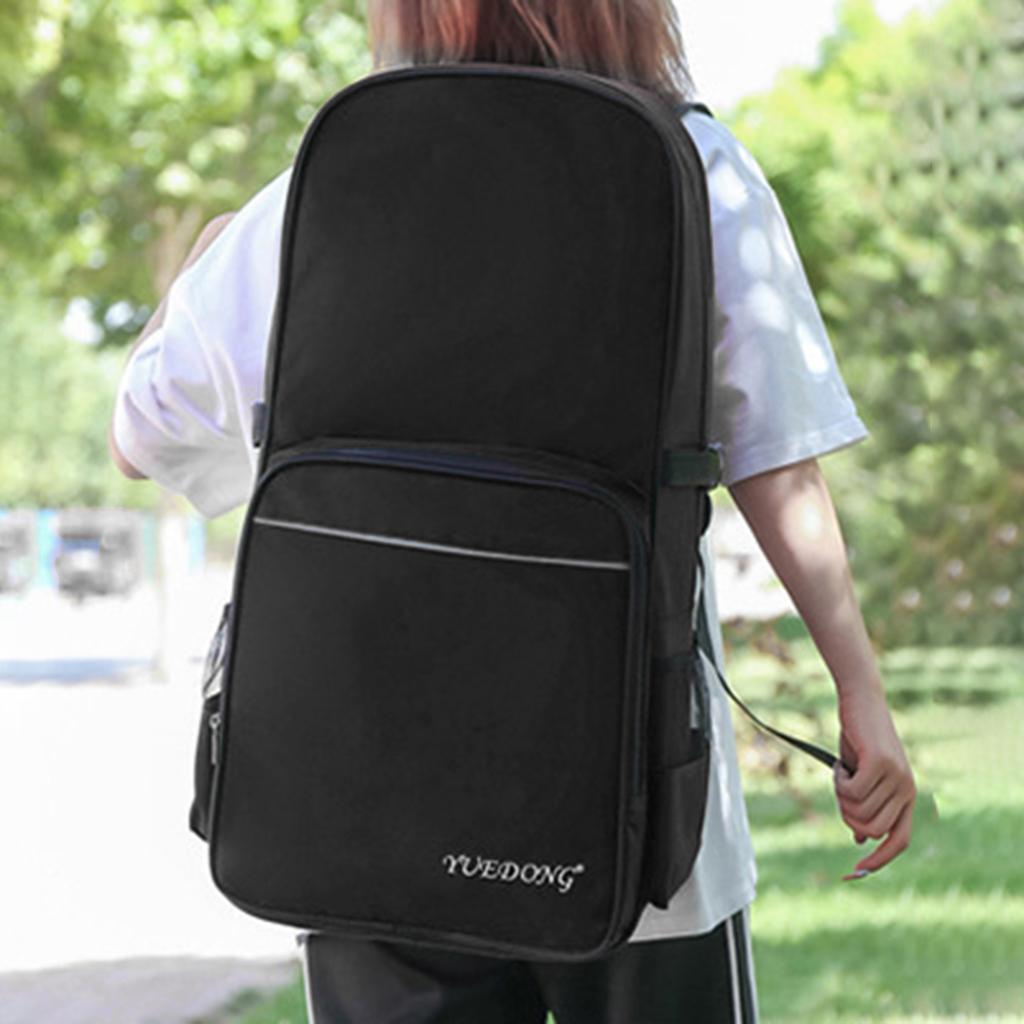 Maxbell Gourd Silk Bag Multifunction Spacious Accessories for Traveling Musicians Black