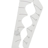 Maxbell Quilting Template Ruler Bubble Border Acrylic for DIY Craftwork and Sewing