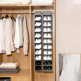 Maxbell Clothing Purse Hat Rack 10 Shelf Hanging Closet Organizer 20x30x125cm