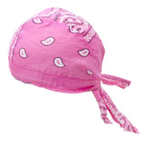 Maxbell Cycling Pirate Hats Bandana Beanie Windproof Durable for Rap Walking Fishing Pink