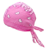 Maxbell Cycling Pirate Hats Bandana Beanie Windproof Durable for Rap Walking Fishing Pink