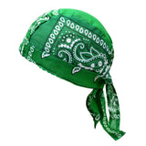 Maxbell Cycling Pirate Hats Bandana Beanie Windproof Durable for Rap Walking Fishing Green