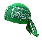 Maxbell Cycling Pirate Hats Bandana Beanie Windproof Durable for Rap Walking Fishing Green