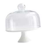 Maxbell Cake Stand with Dome Display Plate Kitchen Tool Round for Party Dining 10 inch