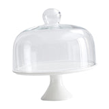 Maxbell Cake Stand with Dome Display Plate Kitchen Tool Round for Party Dining 10 inch