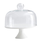 Maxbell Cake Stand with Dome Display Plate Kitchen Tool Round for Party Dining 10 inch