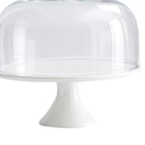 Maxbell Cake Stand with Dome Display Plate Kitchen Tool Round for Party Dining 10 inch