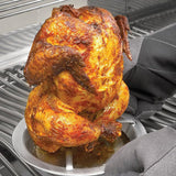 Maxbell Sturdy Beer Can Chicken Roaster Rack Holder Tool Stand With Brush