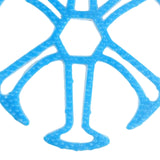 Maxbell Helmet Inner Padding Liner Massage Mat Silicone Pads for Bike Helmet Blue