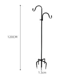 Maxbell Outside Shepherds Hook Garden Ground Plant Stand for Plant Stand Hanger