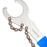 Maxbell Bike Freewheel Chain Whip Sprocket Lockring Remover Tool Cassette Cycle Bike