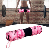 Maxbell Portable Barbell Pad Fitness Gym Squat Shoulder Support Weight Weightlifting Pink